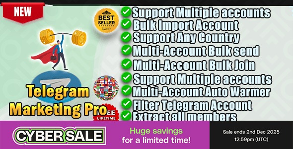 All in One Telegram Growth Suite