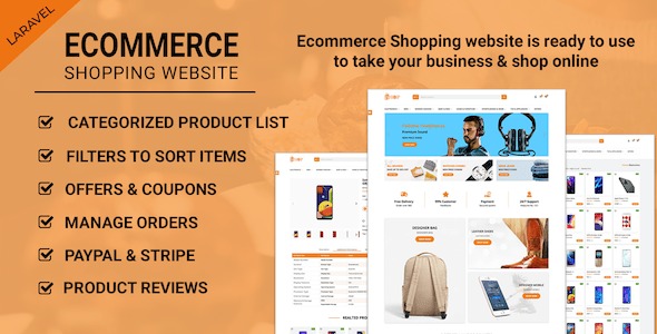 Ecommerce Shopping Website