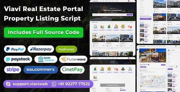 Viavi Real Estate Portal