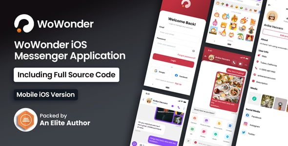 WoWonder Display Screen Main iOS