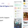 FlutKit - Flutter & Figma UI Kit