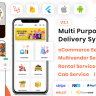 eMart - Multivendor Food, eCommerce, Parcel, Taxi booking, Car Rental App with Admin and Website