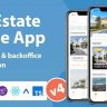 Real Estate Mobile App with Admin Panel - React Native & PHP Laravel