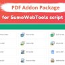 PDF Addon Package for SumoWebTools