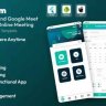 XZum - Zoom and Google Meet Clone Online Meeting Flutter App UI Kit