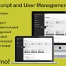 PHP Login & User Management With Message Center