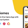 Hyper Games - All in One Game App | AdMob | Unlimited Games | Capacitor Android App