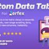 Custom Data Tables for Perfex CRM