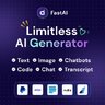 FastAi - SaaS AI Content Voice Text Image Chat & Code Generator