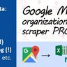 Google Maps Data Scraper PRO plus