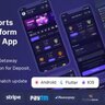 Betpro - Sports Betting Platform PHP Laravel Admin Panel With Flutter App ios and android