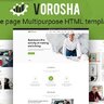 Vorosha - OnePage Multipurpose HTML Template