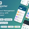 eSchool  - Virtual School Management System Flutter App with Laravel Admin Panel