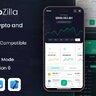 CryptoZilla - React Native CLI Cryptocurrency Mobile App Template