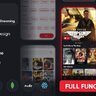 Mova - Movie, Web series, Live TV Streaming Flutter App script with Admin Panel