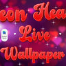 Neon Hearts Live Wallpaper - Android