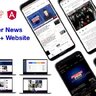 News Full App - Flutter App Android + iOS + Website