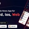 DTNews - Flutter News App ( Web - Android - iOS ) with Admin panel