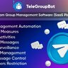 TeleGroupBot - Telegram Group Management Software (SaaS Platform)