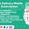 Dairy Products, Grocery, Daily Milk Delivery Mobile App with Subscription | Customer & Delivery App