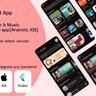 Pods - Podcast Player & Music Streaming Flutter 3.3 app(Android, iOS) UI Template