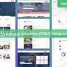 Aduca - Education HTML Template with Dashboard