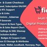 ficKrr - Multi Vendor Digital Product Marketplaces with Subscription ON / OFF