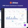 Attex - PHP Admin & Dashboard Template