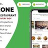 FoodZone Multivendor Mobile Application in Flutter with PHP Admin Panel + store owner + delivery boy
