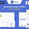 Enzo - Bootstrap 5,Angular, React, Vue JS & Asp.Net Admin Dashboard Template