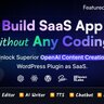 UltimateAI - OpenAI Content Generation WordPress App as SaaS