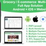 grocery / delivery services / ecommerce multi vendors(Android + iOS + Website) ionic 7 / Laravel