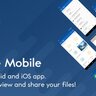 BeDrive Mobile - Native Flutter Android and iOS app for File Storage PHP Script