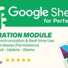 Google Sheets module for Perfex CRM - Two-way Spreadsheets Synchronization