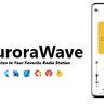 AuroraWave - Single Station Radio App | ADMOB, ONESIGNAL, FIREBASE