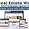 Real Estate Web - with Agency Portal and Multi-Language Management System