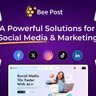 BeePost - AI Social Media Management & Content Creation SaaS with Subscription System