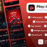 Flixy : Movie App : Series,Live TV, Video Streaming App, Netflix Clone : Android/Laravel