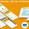 Uber App - Taxi Cab - On Demand Taxi | Android and iOS Complete solution