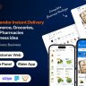 Hyperlocal - Multivendor eCommerce, Grocery, Food, Pharmacy Flutter Delivery app - Admin & Website