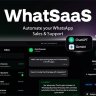 WhatSaaS — Multi-Tenant WhatsApp Sales & Support: Chatbots, Flow Builder & API Access