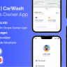 Shop Owner App for CarQ Car Wash Marketplace SAAS Flutter App