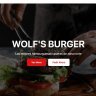 Wolfs Burger - Restaurant And Food CMS