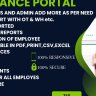 Employee Attendances Management System