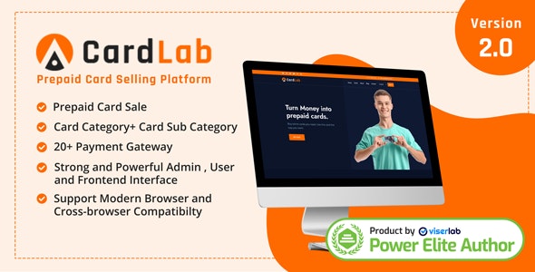 CardLab - Prepaid Card Selling Platform - CodeCanyon Item for Sale