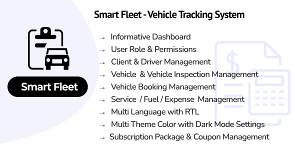 Smart Fleet SaaS - Vehicle Tracking System - CodeCanyon Item for Sale