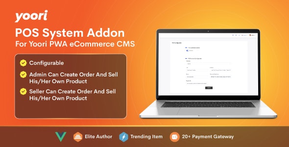POS System Addon for YOORI eCommerce - CodeCanyon Item for Sale