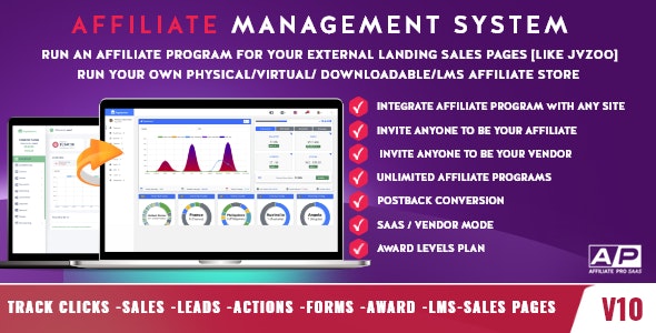 Affiliate Management System - PHP Platform - CodeCanyon Item for Sale