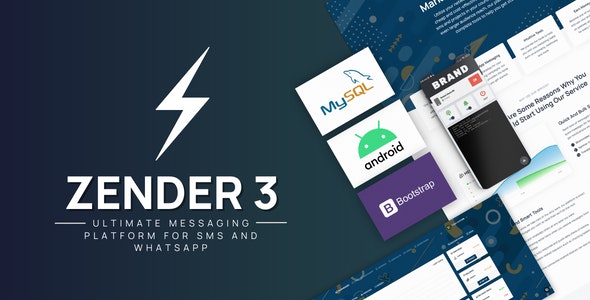 Zender - Messaging Platform for SMS, WhatsApp & use Android Devices as SMS Gateways (SaaS) - CodeCanyon Item for Sale