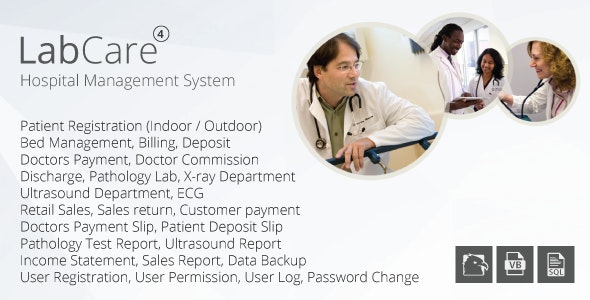 LabCare - Hospital Management System (Billing, Pathology, Ultrasound, ECG, Retail) - CodeCanyon Item for Sale